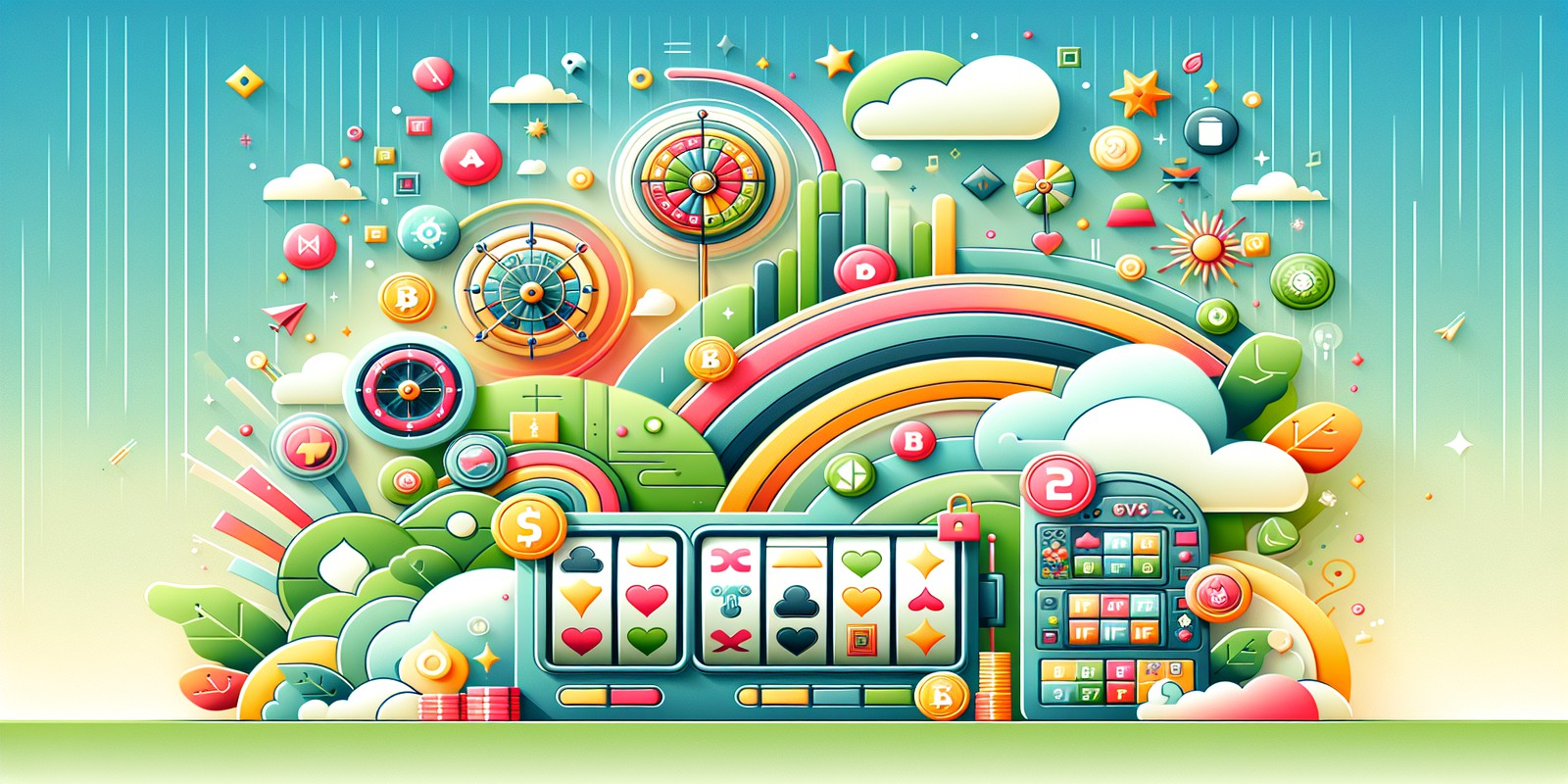 A vibrant depiction of Lucky Spin Slots, showcasing gameplay excitement and winning potential at PK365GAME.